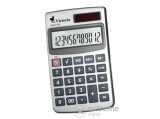 Victoria zsebszámológép, 12 digit, elem+napelem