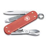 Victorinox Classic Colors Limited Edition 2025, Stone Red SD Alox Sweet Berry 58mm 5 funkció svájci bicska (0.6221.L25)