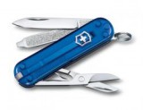 VICTORINOX Classic SD Transparent Colors zsebkés, "Deep Ocean" (010-6223-T2G)