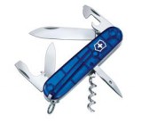 VICTORINOX Spartan zsebkés, 12 funkciós, áttetsző kék (011-3603-T2)
