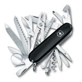 VICTORINOX Swiss Army Swiss Champ zsebkés, fekete