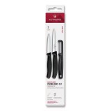 VICTORINOX Swiss Classic hámozó készlet (3 részes) fekete