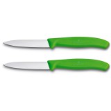 VICTORINOX Swiss Classic hámozókés (8 cm) 2 részes, zöld