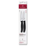 VICTORINOX Swiss Classic késkészlet (10 cm) 2 részes, fekete