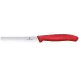 VICTORINOX Swiss Classic paradicsomszeletelő kés (11 cm) piros