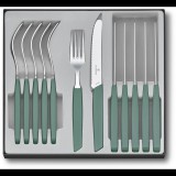 Victorinox Swiss Modern Evőeszközkészlet - 12 db, zsályazöld (6.9096.11W43.12)