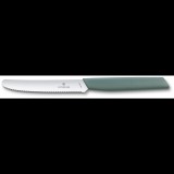 Victorinox Swiss Modern Paradicsomszeletelő kés - 11 cm, zsályazöld (6.9006.11W43)