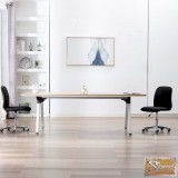 VID 2 db fekete szövet étkezőszék