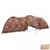 VID 8 személyes terepszínű iglu kempingsátor 650 x 240 x 190 cm