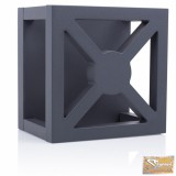 Vid antracit 9 W-os smartwares led fali lámpa gwi-004-hs