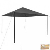 VID antracitszürke pavilon 4 x 4 x 2,7 m 180 g/m²