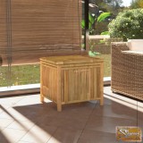 VID bambusz kerti tárolóláda 60 x 52 x 55 cm