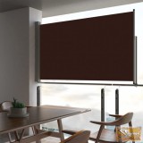 VID barna behúzható oldalsó teraszi napellenző 140 x 300 cm