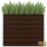 VID barna kerti magaságyás horganyzott acélból 100 x 100 x 77 cm