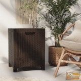 VID barna polyrattan kerti tárolóláda 39 x 39 x 46 cm