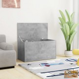 VID betonszürke forgácslap tárolóláda 84 x 42 x 46 cm
