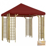 VID bordó pavilon 3 x 3 m