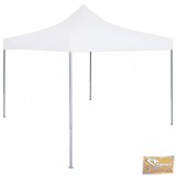 VID fehér acél professzionális összecsukható rendezvénysátor 3x3 m