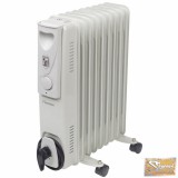 Vid fehér bordázott olajradiátor