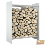 VID fehér edzett üveg tűzifatároló 80 x 35 x 100 cm