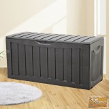 VID fekete polipropilén tárolóláda 118 x 53 x 57 cm