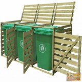 Vid fenyő keret több kukának