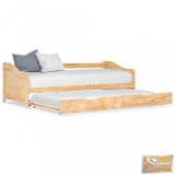 VID fenyőfa kihúzható kanapéágy keret 90 x 200 cm