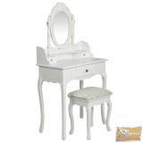 Vid fésülködőasztal, sminkasztal székkel