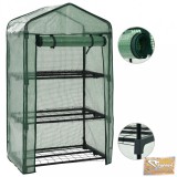 VID háromszintes mini melegház 69 x 49 x 125 cm