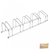 VID horganyzott acél kerékpártároló 5 kerékpárhoz