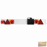 Vid jelzőfény és ködlámpás lap utánfutóhoz