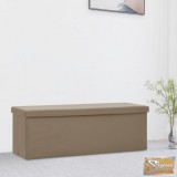 VID kávészínű összecsukható pvc tárolópad