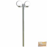 Vid kerti lámpaoszlop 2 lámpával 220 cm