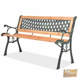 VID kerti pad gyémántmintás háttámlával