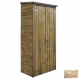 VID kerti szerszámtároló FSC-tanúsított fenyőből, 85 x 48 x 177 cm