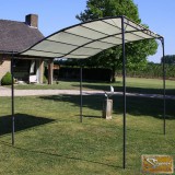 VID krémfehér szövet pavilon