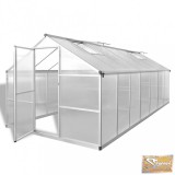 VID megerősített alumínium melegház 10,53 m²