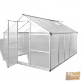 VID megerősített alumínium üvegház alapkerettel 7,55 m2