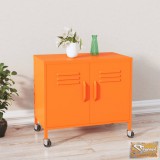 VID narancssárga acél tárolószekrény 60 x 35 x 56 cm