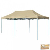 VID összecsukható, felállítható sátor 3 x 6 m krémfehér