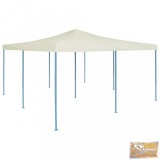 VID összecsukható krémszínű pavilon 5 x 5 m