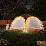 VID rendezvénysátor led-del és 4 oldalfallal 3,6 x 3,6 x 2,3 m