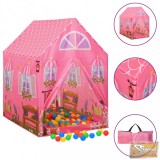 VID rózsaszín gyerekjátszósátor 250 labdával 69x94x104 cm