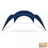 VID sötétkék ívelt partisátor 450 x 450 x 265 cm