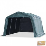 VID sötétzöld elmozdítható pvc állattartó sátor 550 g/m² 3,3 x 4,8 m