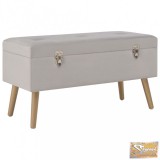 VID szürke bársonypad tárolórekesszel 80 cm