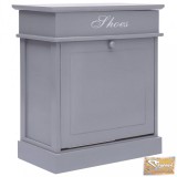 VID szürke császárfa cipőszekrény 50 x 28 x 58 cm