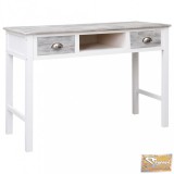 VID szürke fa íróasztal 110 x 45 x 76 cm