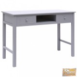 VID szürke fa íróasztal 110 x 45 x 76 cm