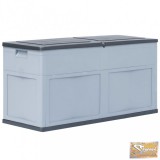 VID szürke/fekete kerti tárolóláda 320 l